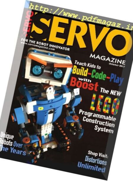 Servo Magazine – October 2017 Cover