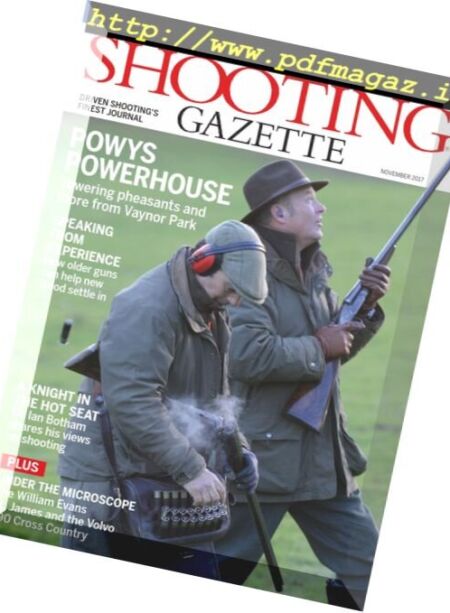 Shooting Gazette – 1 November 2017 Cover