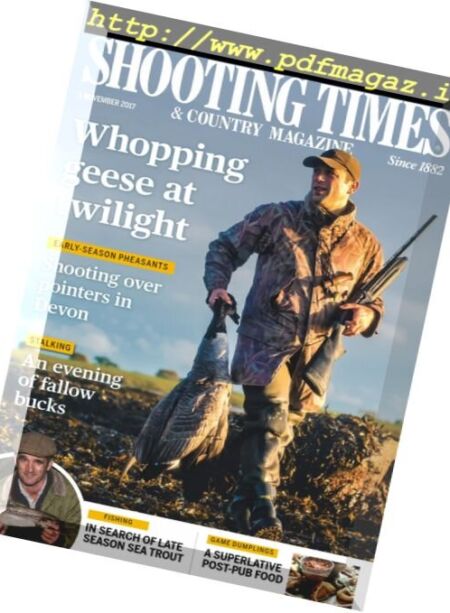 Shooting Times & Country – 1 November 2017 Cover