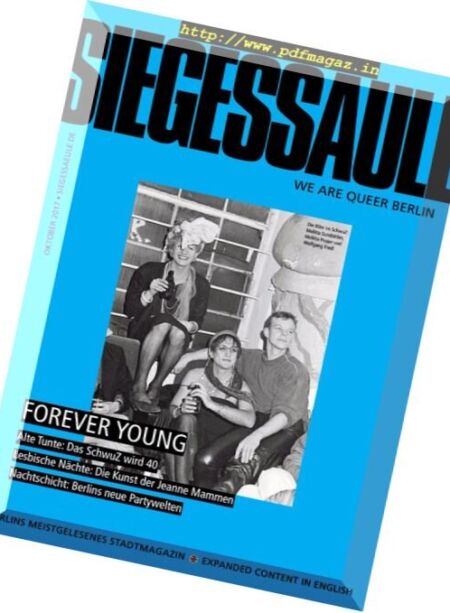 Siegessaule – Oktober 2017 Cover