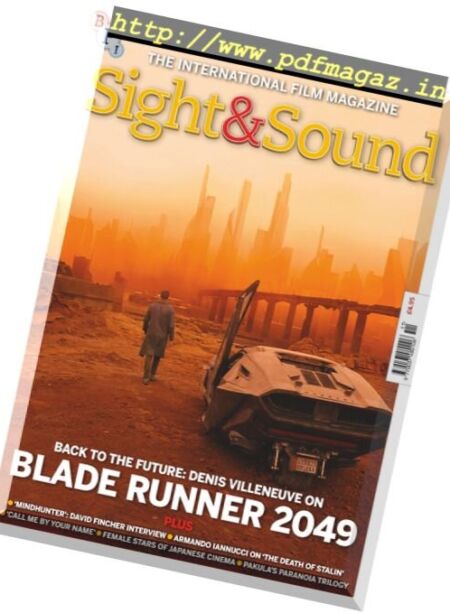 Sight & Sound – November 2017 Cover