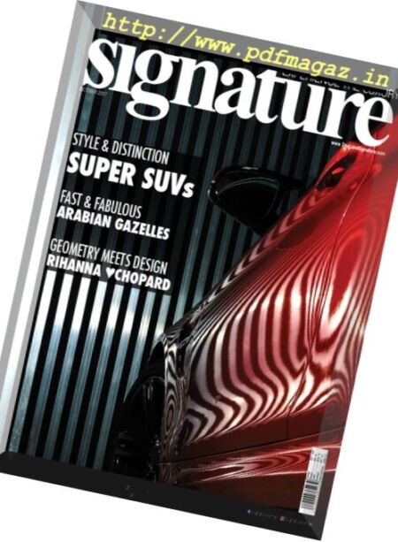 Signature – October 2017 Cover