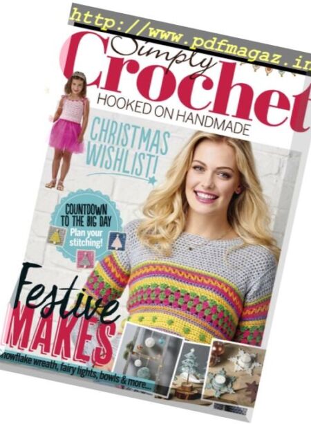 Simply Crochet – November 2017 Cover