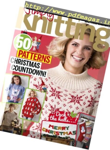 Simply Knitting – Issue 165, December 2017 Cover