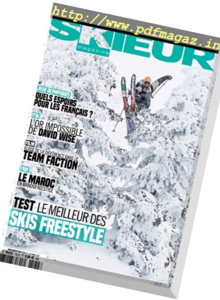 Skieur Magazine – Automne 2017 Cover