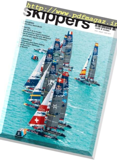 Skippers, Voile & Ocean – Juillet-Aout 2017 Cover