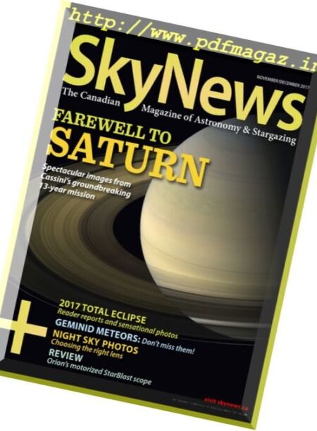 SkyNews – November-December 2017 Cover