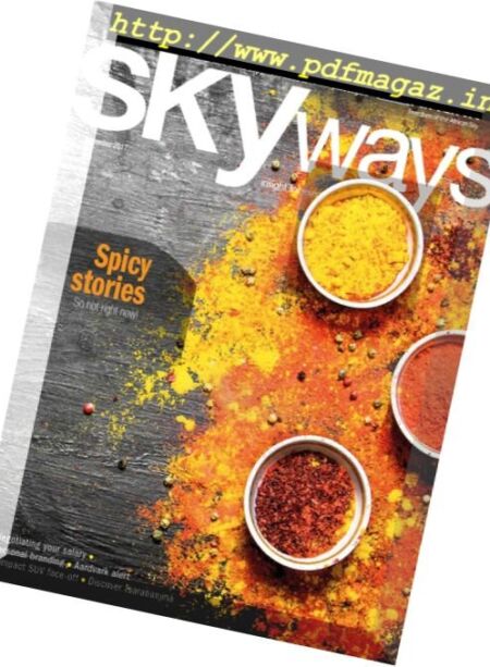 Skyways – October 2017 Cover