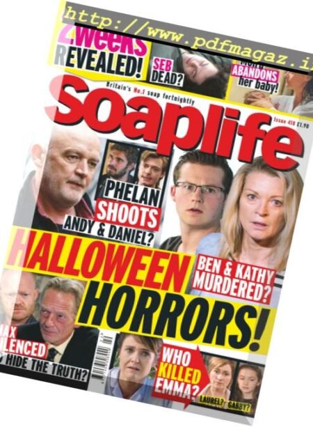 Soaplife – 21 October 2017 Cover