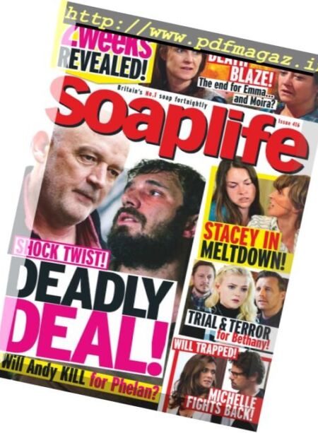 Soaplife – 23 September 2017 Cover