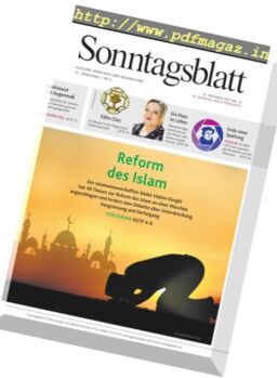 Sonntagsblatt – 15 Oktober 2017