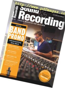 Sound & Recording – Oktober 2017