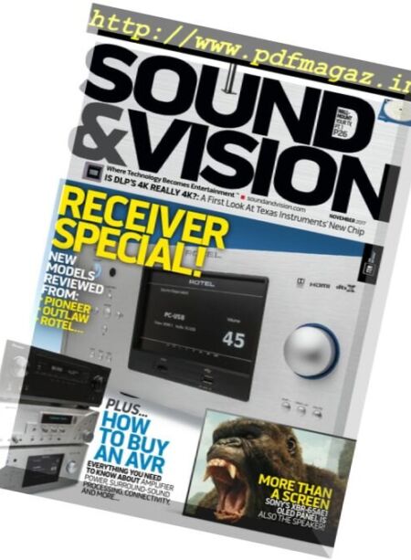 Sound & Vision – November 2017 Cover