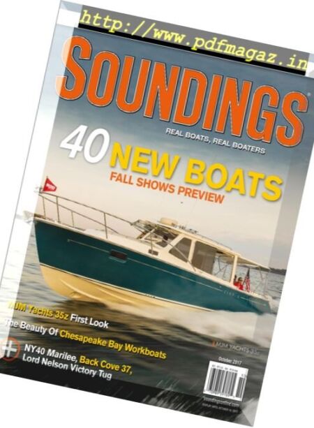 Soundings – October 2017 Cover