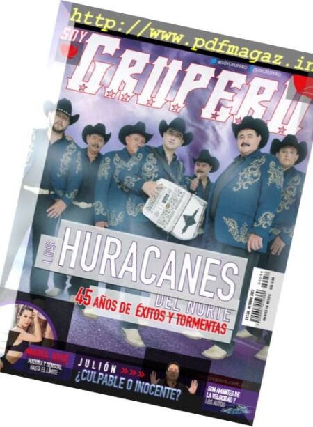 Soy Grupero – octubre 2017 Cover