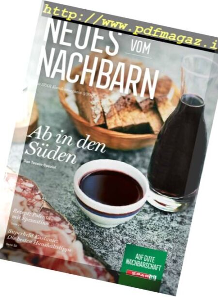 Spar Magazin – Nr.5 2017 Cover