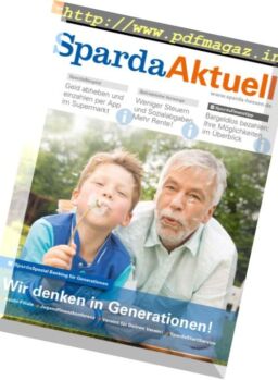 SpardaAktuell – Juli 2017