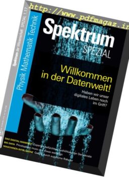 Spektrum der Wissenschaft – Spezial Physik Mathematik Technik – Nr.1 2017