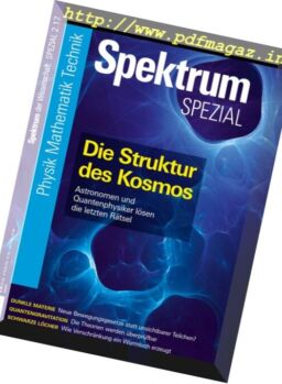 Spektrum der Wissenschaft – Spezial Physik Mathematik Technik – Nr.2 2017