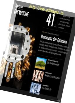 Spektrum Die Woche – 12 Oktober 2017