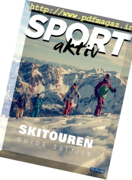 Sport Aktiv – Skitouren Guide 2017-2018 Cover