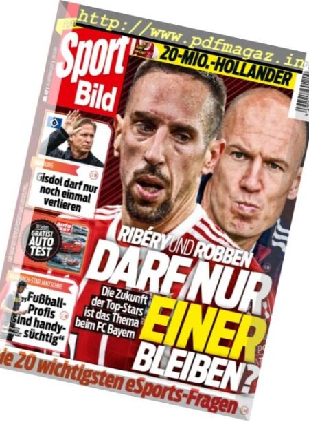 Sport Bild – 18 Oktober 2017 Cover