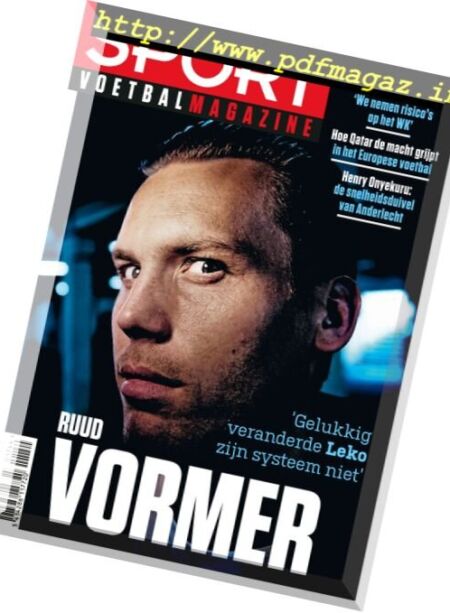 Sport Foot – Dutch Edition – 1 November 2017 Cover