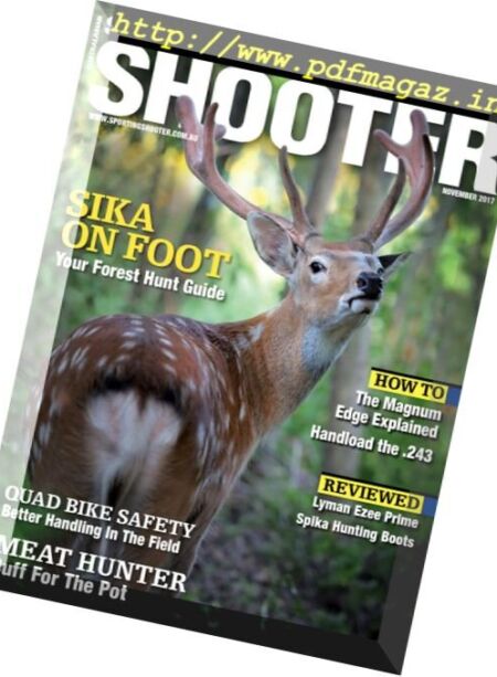 Sporting Shooter Australia – November 2017 Cover