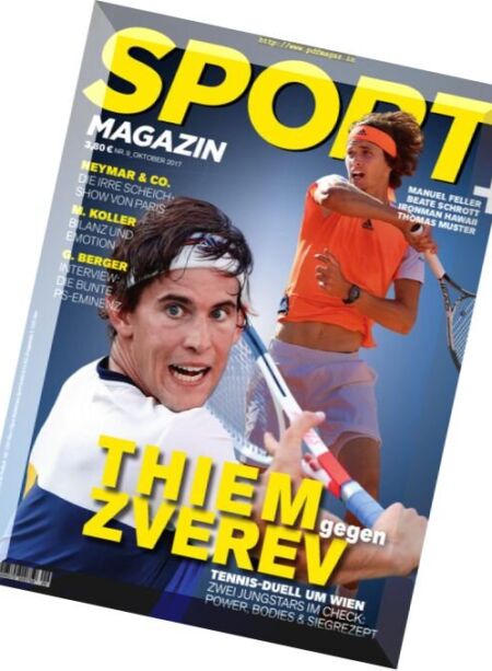 Sportmagazin – Oktober 2017 Cover