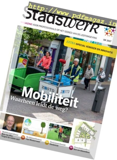 Stadswerk – augustus 2017 Cover