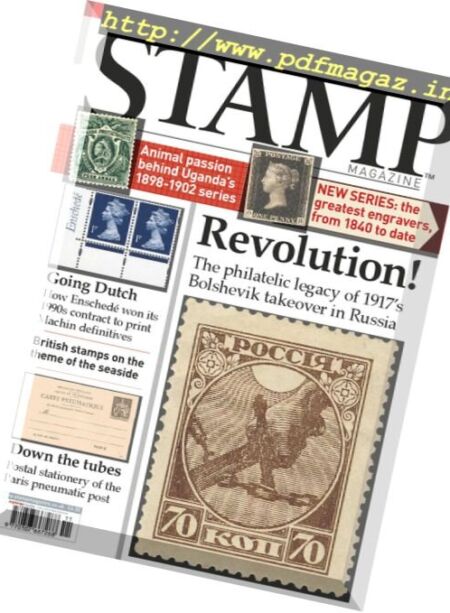 Stamp Magazine – November 2017 Cover