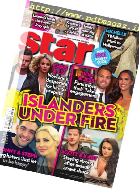 Star Magazine UK – 2 October 2017 Cover