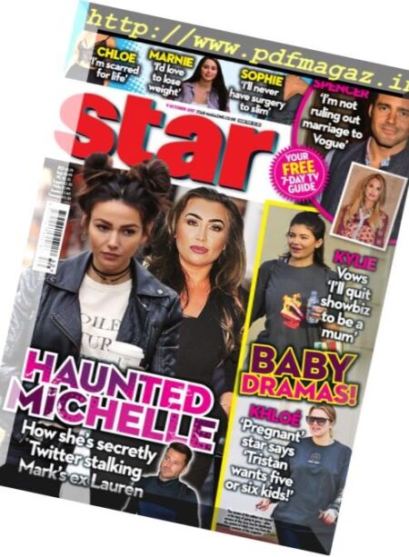 Star Magazine UK – 9 October 2017 Cover