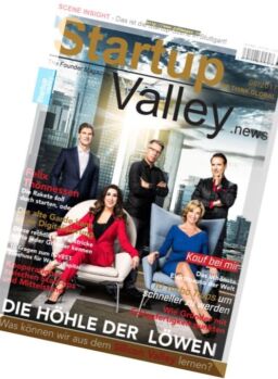 Startup Valley – November-Dezember 2017