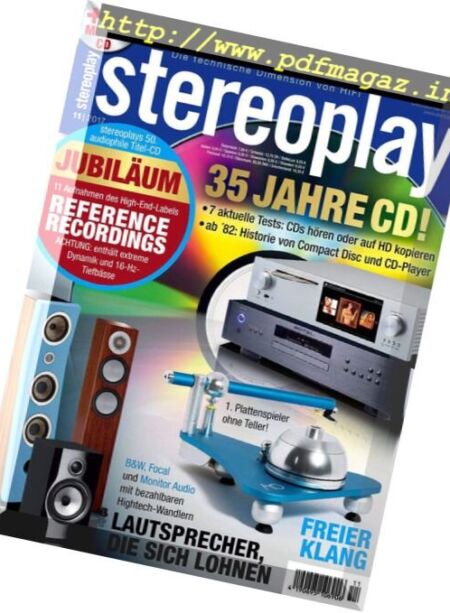 Stereoplay – November 2017 Cover