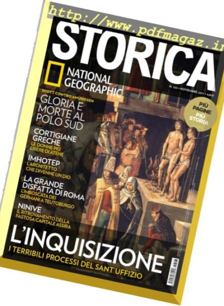 Storica National Geographic – Novembre 2017 Cover