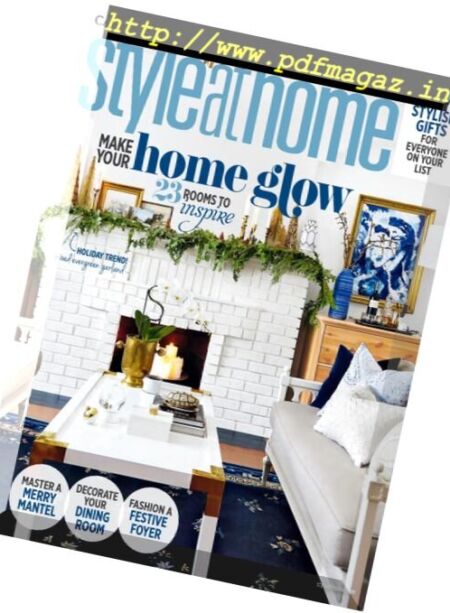 Style at Home Canada – November 2017 Cover