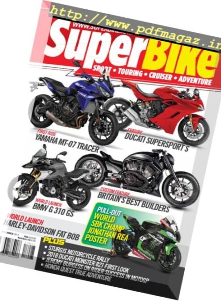 Superbike South Africa – November 2017 Cover