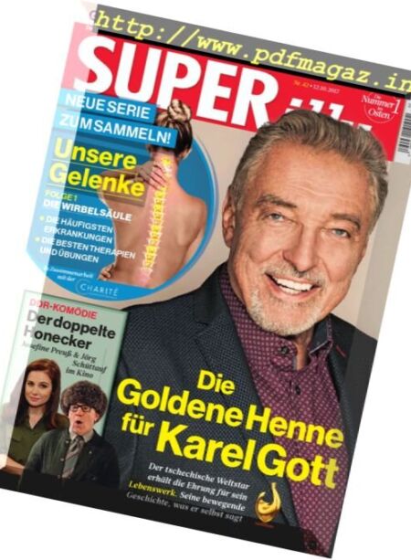 Superillu – 11 Oktober 2017 Cover