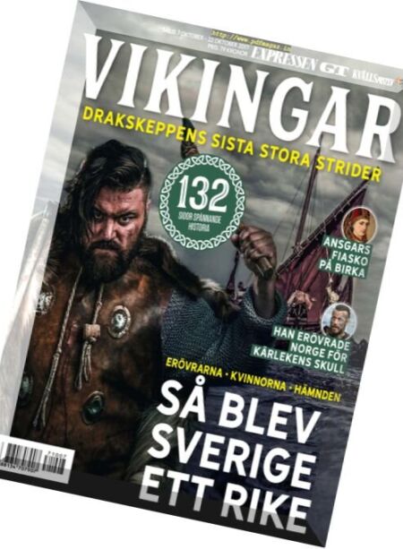 Sveriges Historia Vikingar – 7 Oktober 2017 Cover