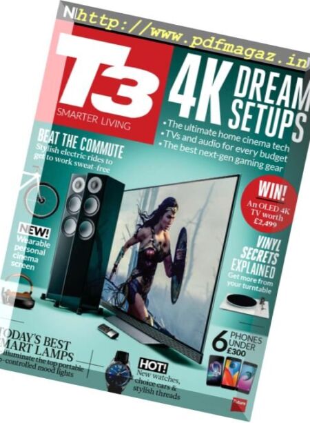 T3 UK – November 2017 Cover