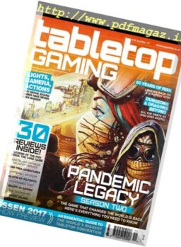 Tabletop Gaming – October-November 2017