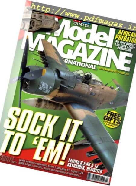 Tamiya Model Magazine – November 2017 Cover