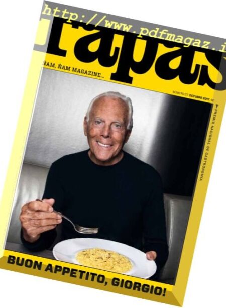 Tapas – November 2017 Cover