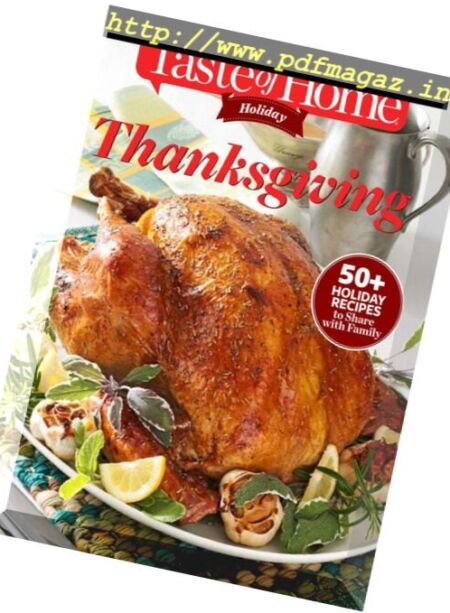 Taste of Home Holiday – November 2017 Cover