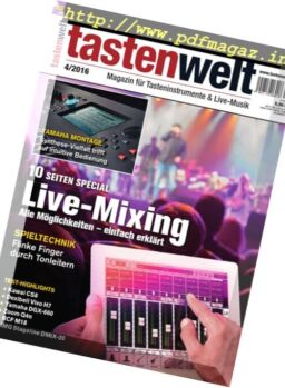 Tastenwelt – Nr.4, 2016