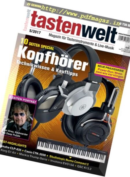 Tastenwelt – Nr.5 2017 Cover