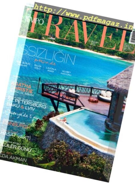 Tempo Travel – Ekim 2017 Cover