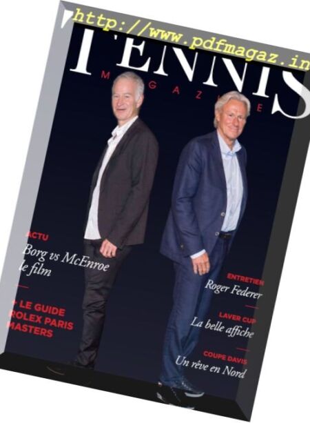 Tennis Magazine France – Novembre 2017 Cover