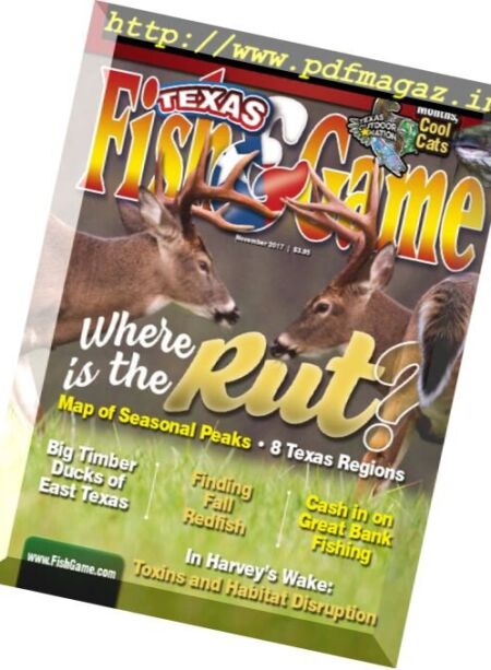 Texas Fish & Game – November 2017 Cover